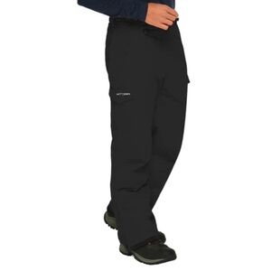 Arctix men’s black adjustable waist waterproof snow pants size medium